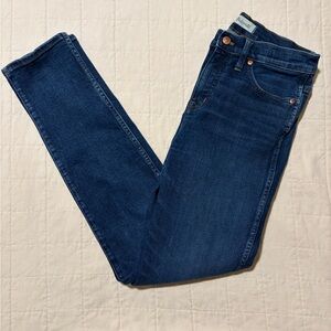Madewell Dark Blue Straight Leg Jeans